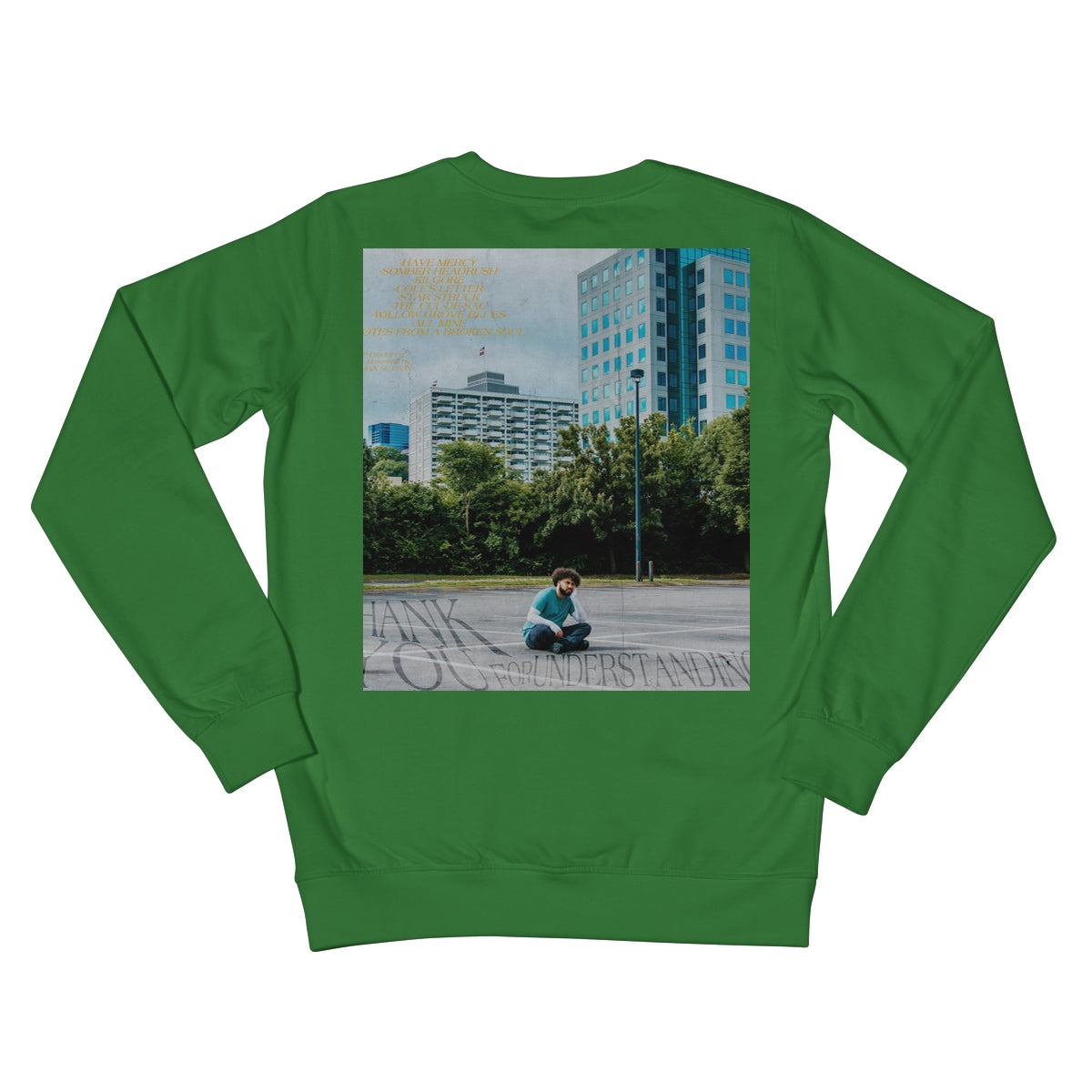 THANK YOU FOR UNDERSTANDING (ALBUM COVER) Crew Neck Sweatshirt