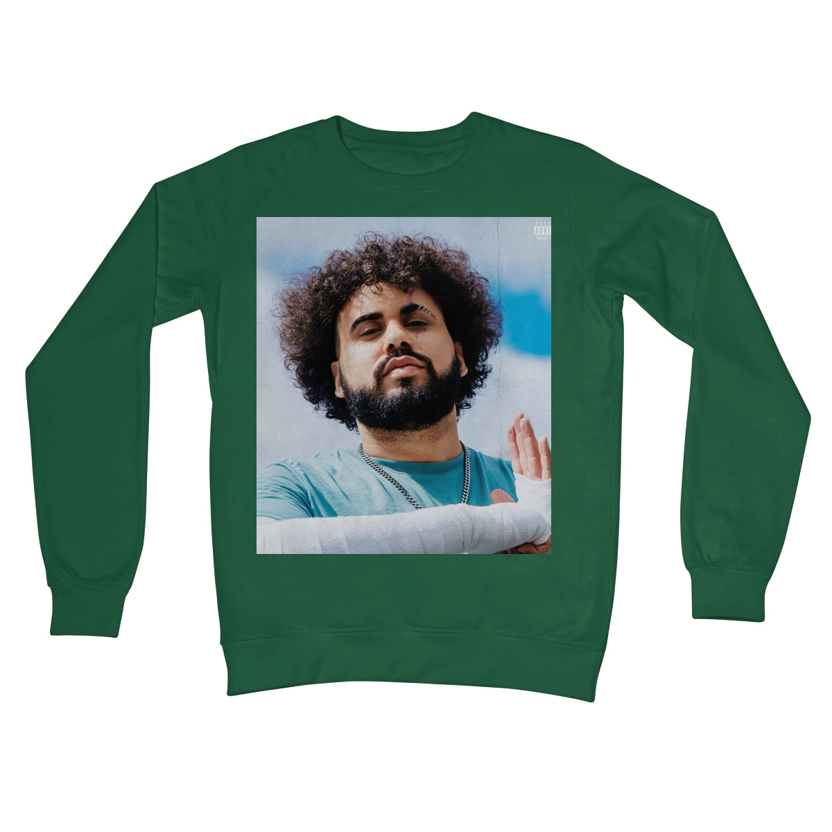 THANK YOU FOR UNDERSTANDING (ALBUM COVER) Crew Neck Sweatshirt