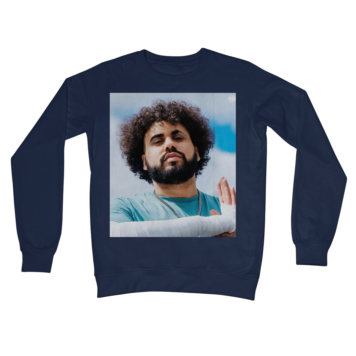 THANK YOU FOR UNDERSTANDING (ALBUM COVER) Crew Neck Sweatshirt