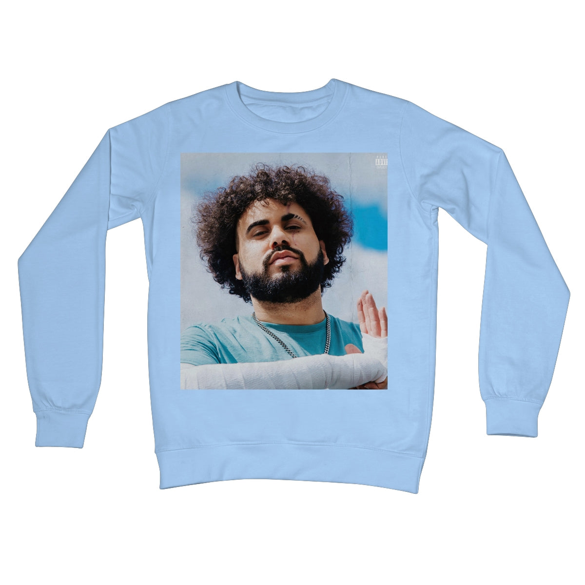 THANK YOU FOR UNDERSTANDING (ALBUM COVER) Crew Neck Sweatshirt