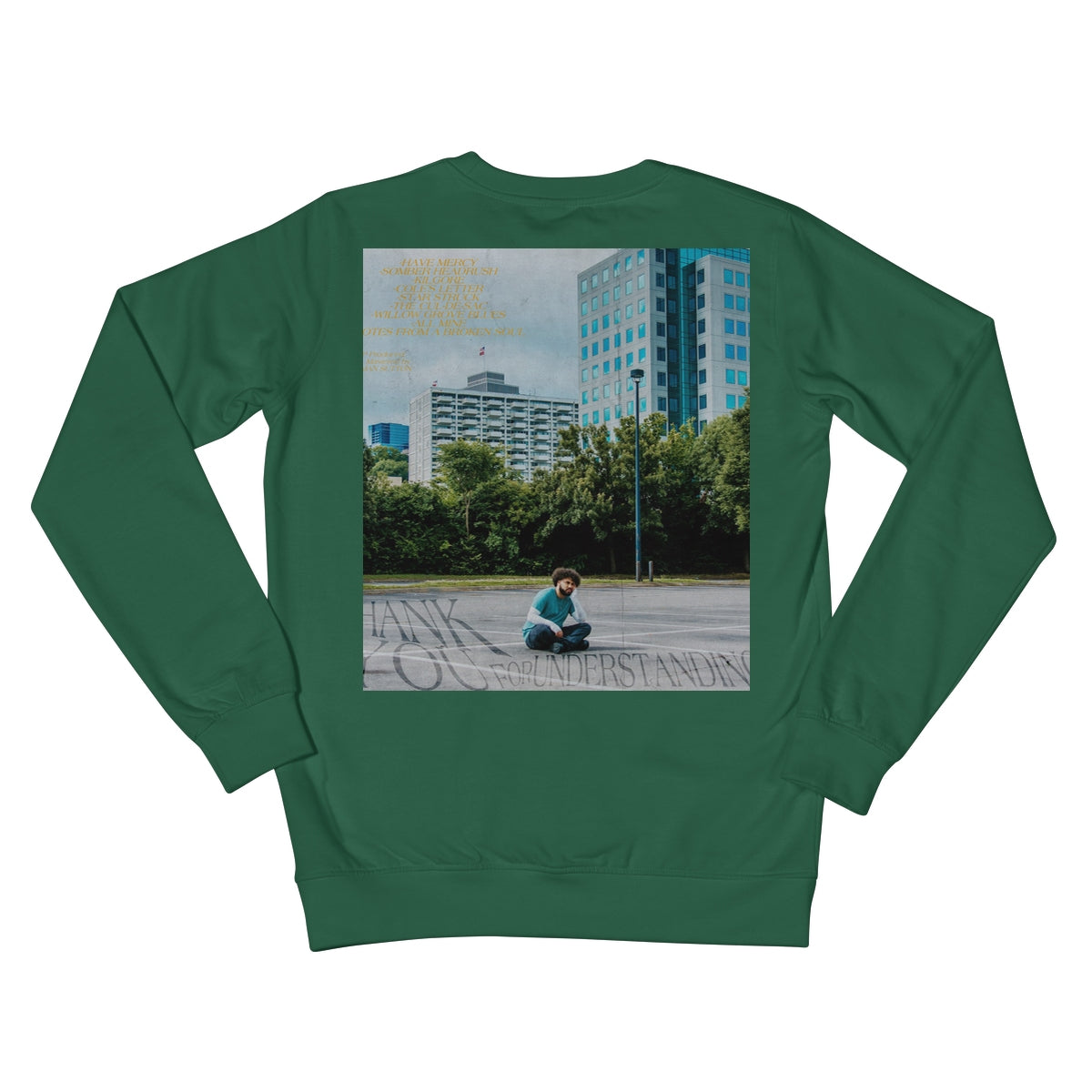 THANK YOU FOR UNDERSTANDING (ALBUM COVER) Crew Neck Sweatshirt