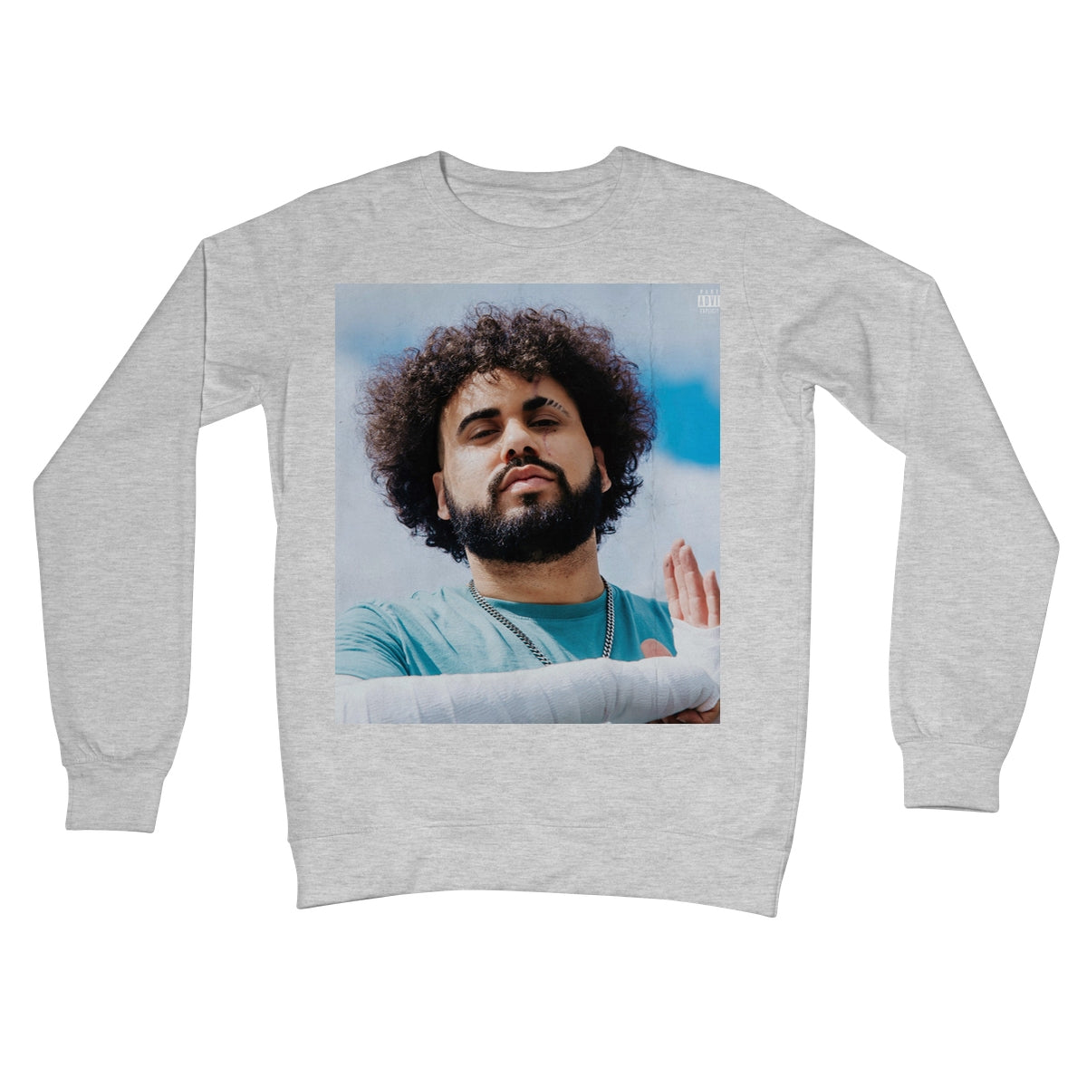 THANK YOU FOR UNDERSTANDING (ALBUM COVER) Crew Neck Sweatshirt